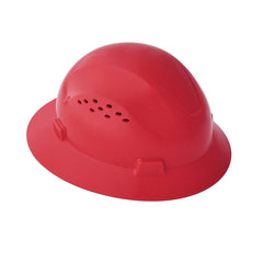 JACKSON SAFETY Jackson Safety 20824 Vented Full Brim Hard Hat Red