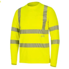 PIONEER Pioneer V1053160U-2XL Cooling Safety Ls Shirt Hi-vis 2XL