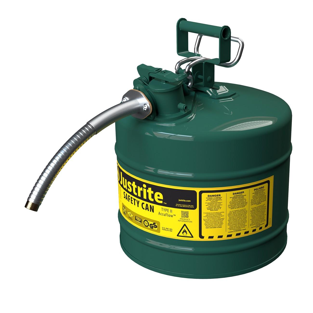 JUSTRITE Justrite 7250430 Accuflow Type Ii Safety Can 5 Gallon