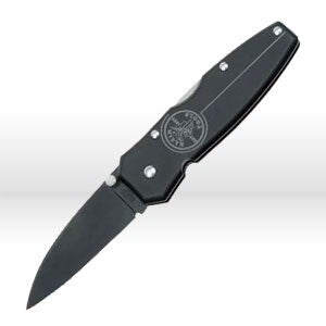 KLEIN TOOLS Klein Tools 44000-BLK Lockback Pocket Knife Drop Point
