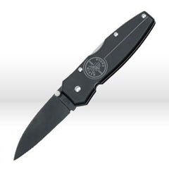 KLEIN TOOLS Klein Tools 44000-BLK Lockback Pocket Knife Drop Point