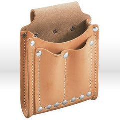 KLEIN TOOLS Klein Tools 5145 Leather Tool Pouch 3 Pocket
