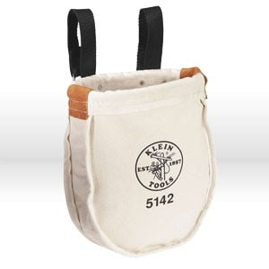KLEIN TOOLS Klein Tools 5142 Canvas Utility Bag 8x3x9 in Belt Snap