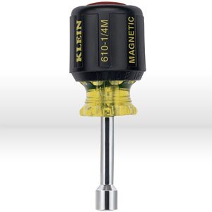 KLEIN TOOLS Klein Tools 610-1/4M Magnetic Nut Driver 1/4 Inch