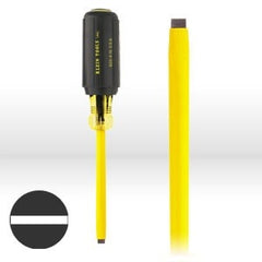 KLEIN TOOLS Klein Tools 621-6 Cabinet Tip Screwdriver 3/16 Inch Tip