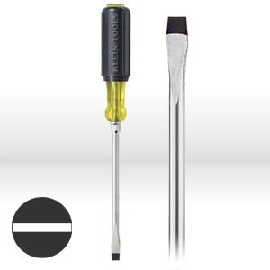 KLEIN TOOLS Klein Tools 602-6 Keystone Flathead Screwdriver