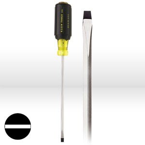 KLEIN TOOLS Klein Tools 601-4 Cabinet Tip Slotted Screwdriver