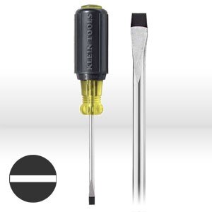 KLEIN TOOLS Klein Tools 601-3 Cabinet Tip Screwdriver 3 Inch Shank
