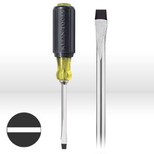 KLEIN TOOLS Klein Tools 600-4 Keystone Tip Screwdriver Square Shank