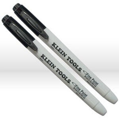 KLEIN TOOLS Klein Tools 98554 Black Permanent Marker 2 Pack