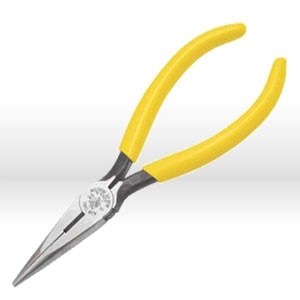 KLEIN TOOLS Klein Tools D203-6 Long Nose Side Cutting Pliers 6 in