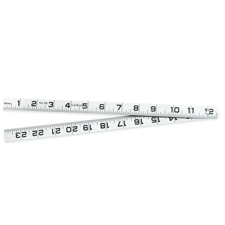 APEX Apex 86N Steel Blacksmith Rule 24 Inch Sae