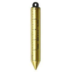 APEX Apex 590GN Plumb Bob Sae 1 Inch Brass Oil Gauging