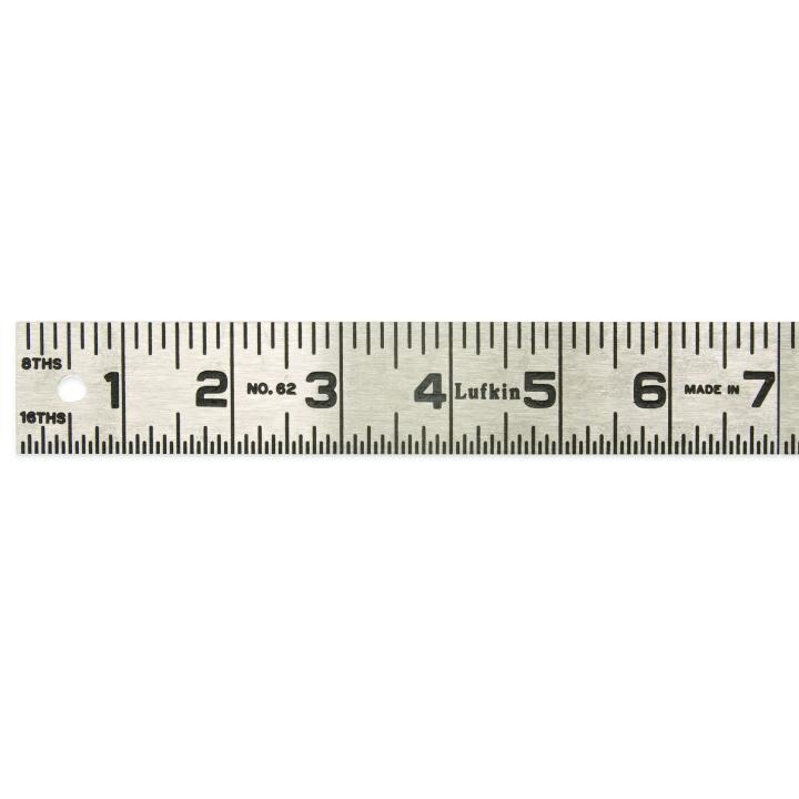 APEX Apex 621FTN One-piece Steel Rule 1 Ft Sae