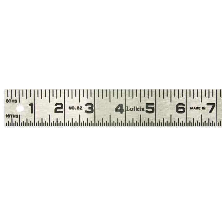 APEX Apex 622FTN One-piece Steel Rule 2 Ft Sae