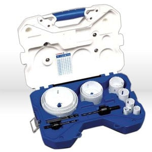 LENOX Lenox 30802 Bi-metal Hole Saw Kit 17 Piece 3/4 to 4-3/4 Inch
