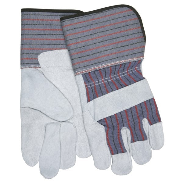 MCR SAFETY Mcr Safety 12011 Leather Palm Gloves Large Cowhide
