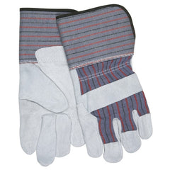 MCR SAFETY Mcr Safety 12011 Leather Palm Gloves Large Cowhide