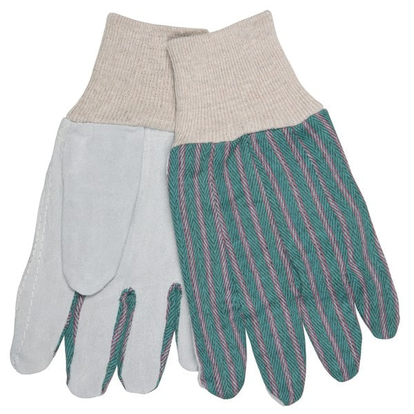 MCR SAFETY Mcr Safety 1042 Leather Palm Work Gloves Small