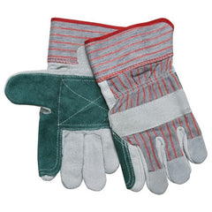 MCR SAFETY Mcr Safety 1211 Double Palm Cowhide Leather Gloves