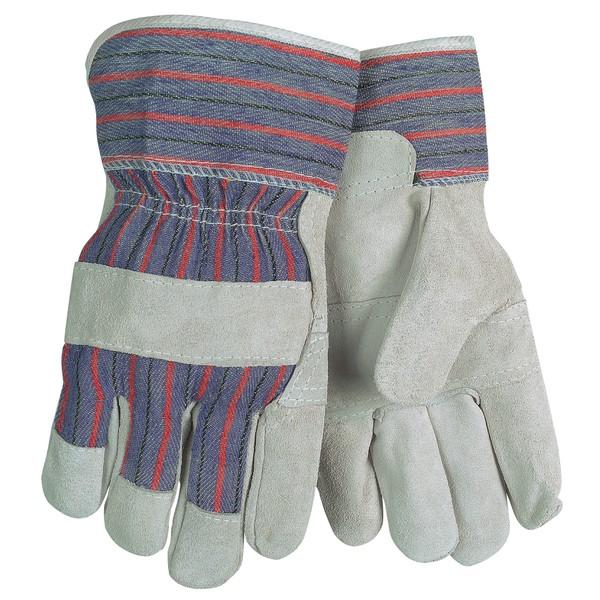MCR SAFETY Mcr Safety 1220SX Leather Palm Gloves Large Safety Cuff