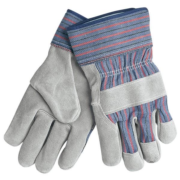 MCR SAFETY Mcr Safety 1300S Leather Palm Work Gloves Small