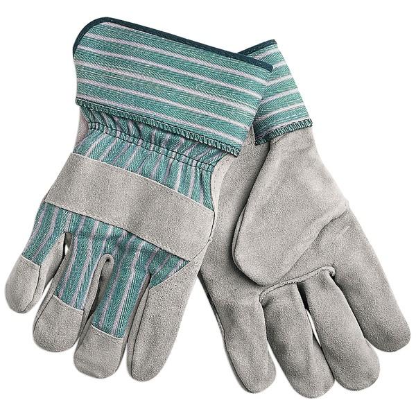 MCR SAFETY Mcr Safety 1350 Leather Palm Work Gloves Large