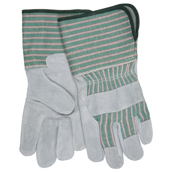MCR SAFETY Mcr Safety 1360 Leather Palm Work Gloves Large