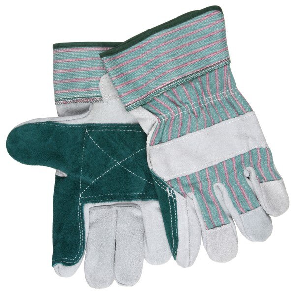 MCR SAFETY Mcr Safety 1361 Leather Palm Work Gloves Large