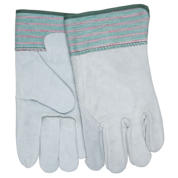 MCR SAFETY Mcr Safety 1370 Leather Palm Work Gloves Large