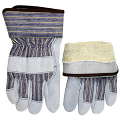 MCR SAFETY Mcr Safety 1400KL Leather Palm Kevlar Gloves Large