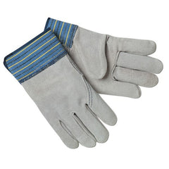 MCR SAFETY Mcr Safety 1417A Leather Palm Work Gloves Large