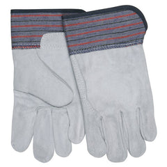 MCR SAFETY Mcr Safety 1317 Leather Palm Work Gloves Large