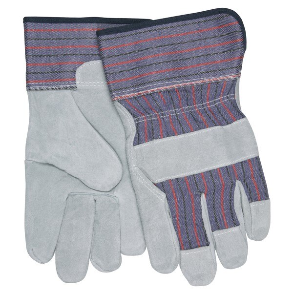 MCR SAFETY Mcr Safety 1320L Thermosock Leather Palm Gloves Large