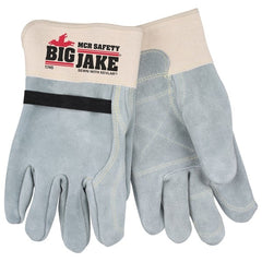 MCR SAFETY Mcr Safety 1745S Big Jake Leather Work Gloves Small