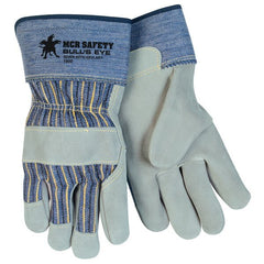 MCR SAFETY Mcr Safety 1900L Bulls Eye Leather Palm Gloves Large