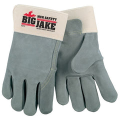 MCR SAFETY Mcr Safety 1717 Leather Palm Work Gloves X-large