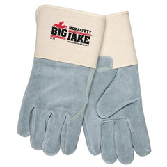 MCR SAFETY Mcr Safety 1718 Leather Palm Work Gloves X-large
