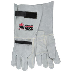 MCR SAFETY Mcr Safety 1746S Big Jake Leather Work Gloves Small