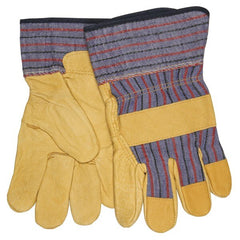 MCR SAFETY Mcr Safety 1960L Pigskin Leather Palm Work Glove Large
