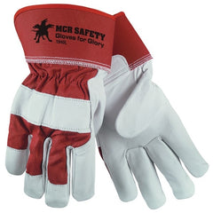 MCR SAFETY Mcr Safety 1940XL Leather Palm Work Gloves Xl