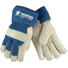 MCR SAFETY Mcr Safety 1925WL Leather Palm Work Gloves Large