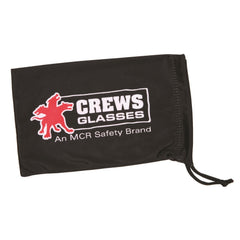 MCR SAFETY Mcr Safety 208 Black Satin Eyeglass Bag
