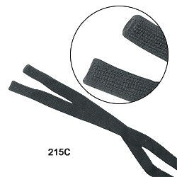 MCR SAFETY Mcr Safety 215C Snakeskin Eyeglass Cord Black