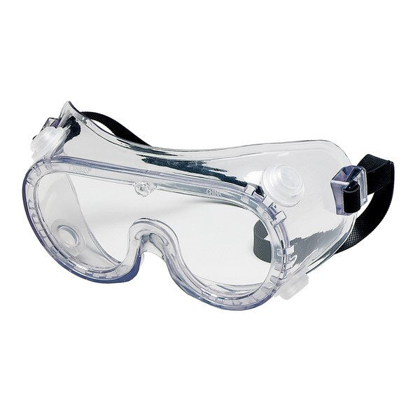 MCR SAFETY Mcr Safety 2230RB Safety Goggles Clear Lens Chemical Splash