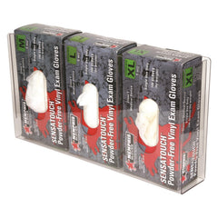 MCR SAFETY Mcr Safety 300 Acrylic Glove Dispenser 3 Slot