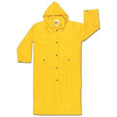 MCR SAFETY Mcr Safety 300CL Flame Retardant Rain Coat Detachable Hood