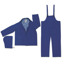MCR SAFETY Mcr Safety 2433XL Classic Plus Rain Suit 3 Piece Xl