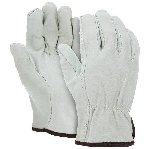 MCR SAFETY Mcr Safety 32013L Cv Grade Cowhide Drivers Gloves Large