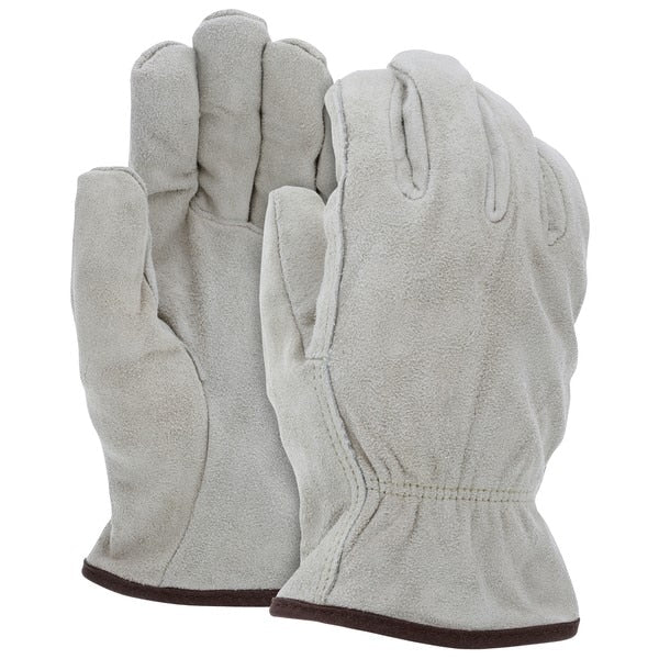 MCR SAFETY Mcr Safety 3150XL Cowhide Driver Gloves Fleece Lined Xl
